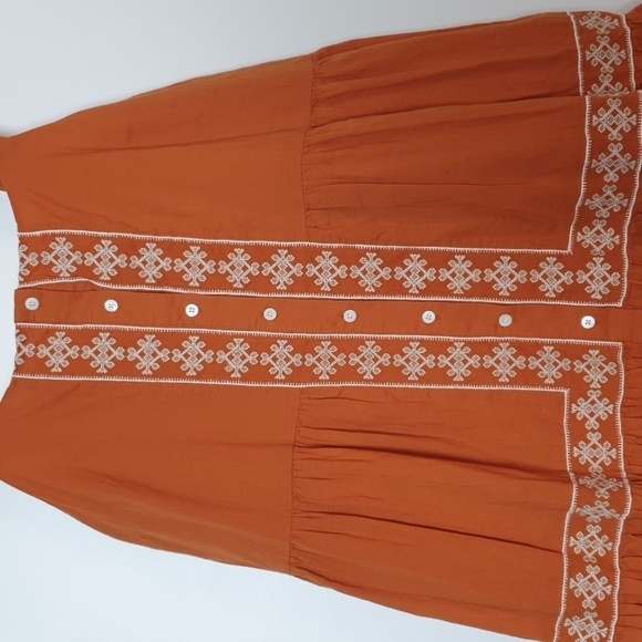 Madewell Embroidered Tiered-Summer Dress - Picture 8 of 10